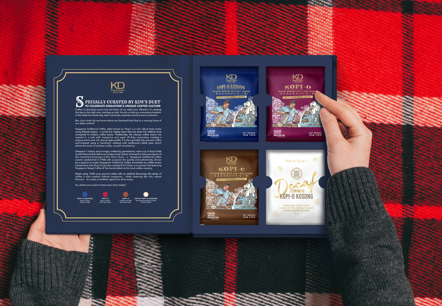 Singapore Traditional Coffee Story Gift Set