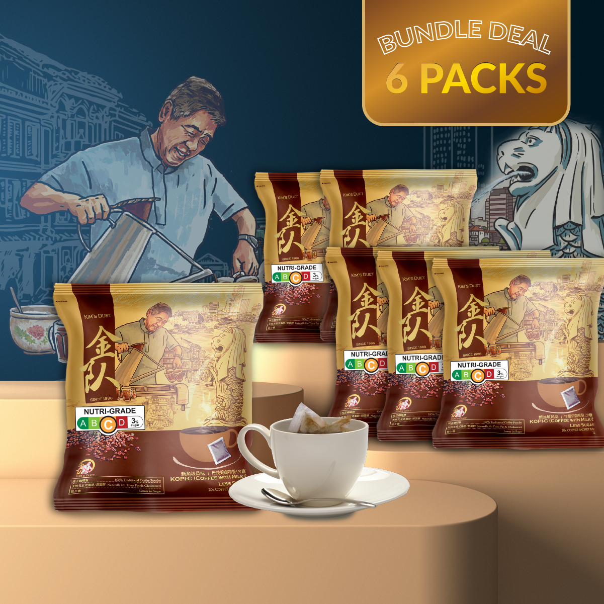 Kopi-C (Bundle of 6 Packs)