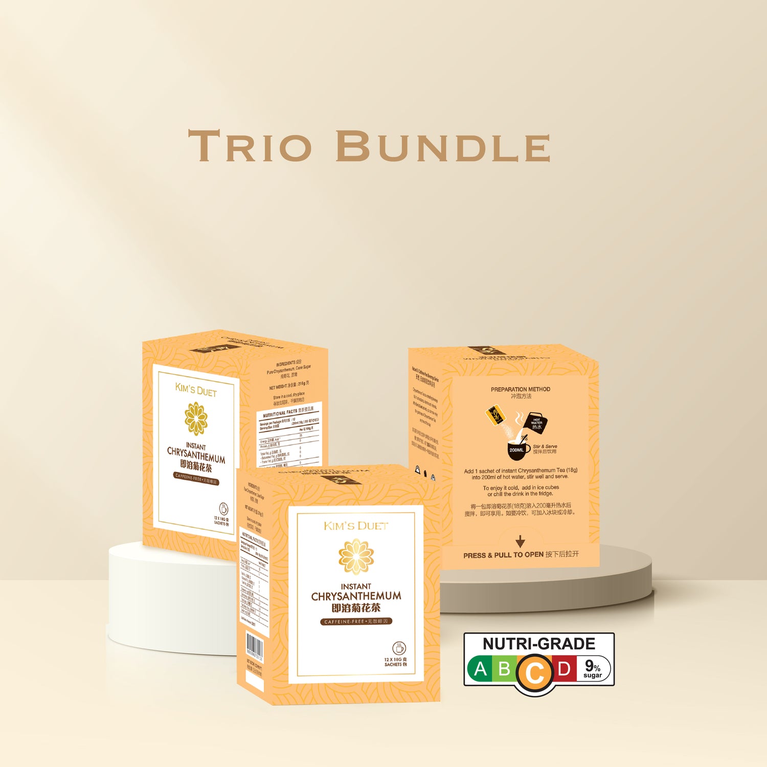 TRIO BUNDLE: Instant Chrysanthemum