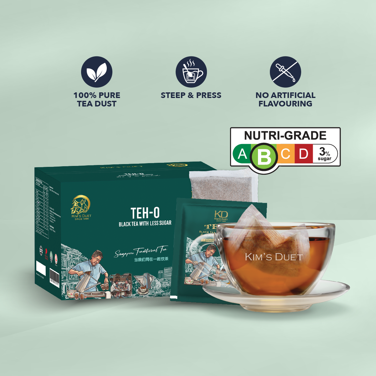 Teh-O (Box of 10 sachets)