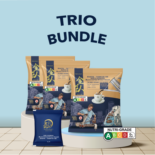 TRIO BUNDLE: Kopi-O-Kosong