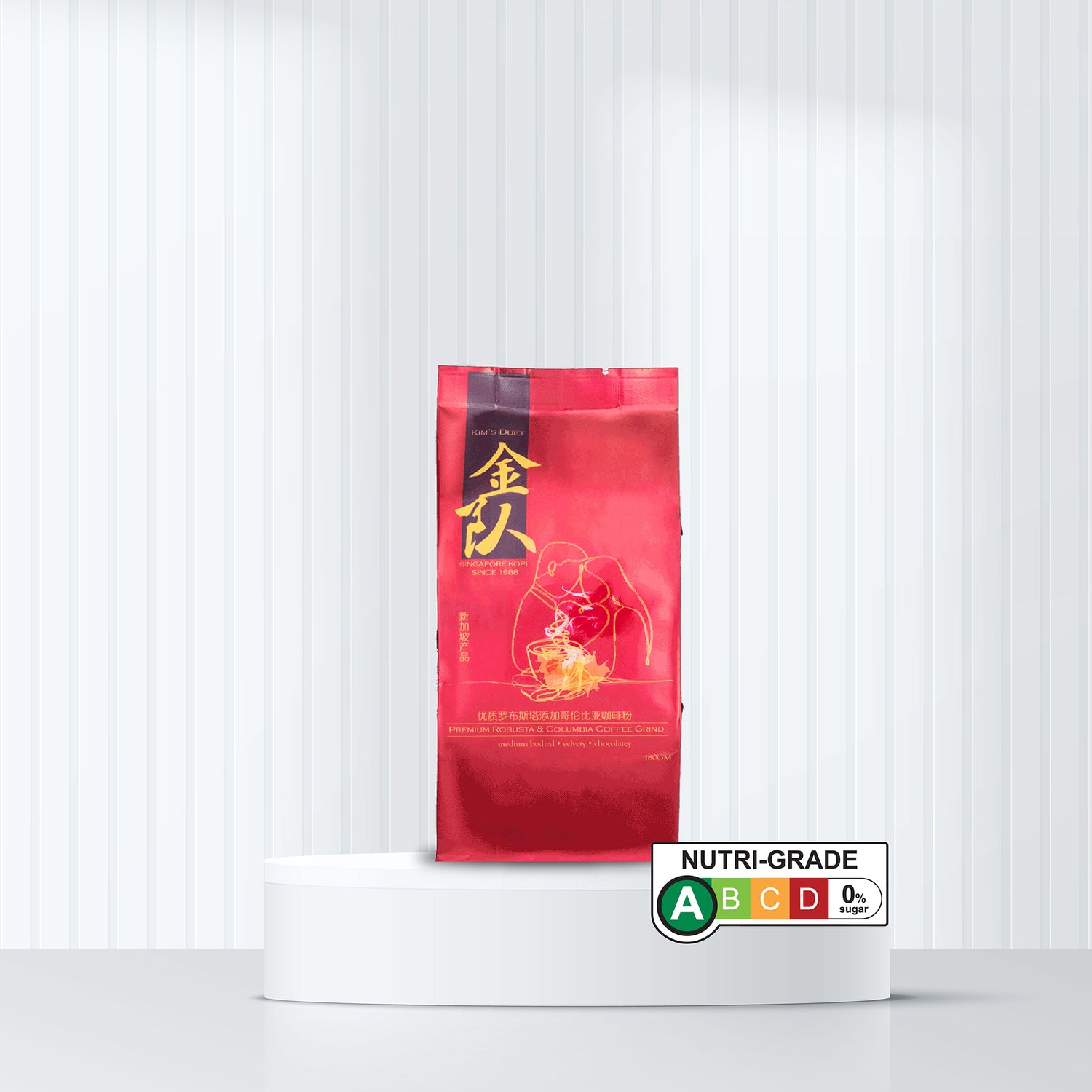 Premium Robusta & Colombian Coffee Grind