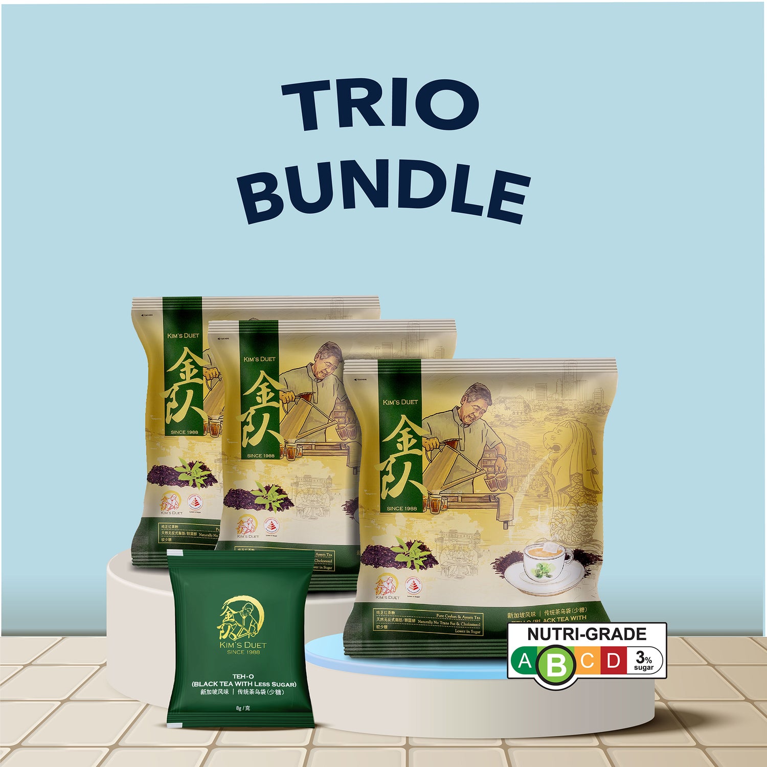 TRIO BUNDLE: Teh-O